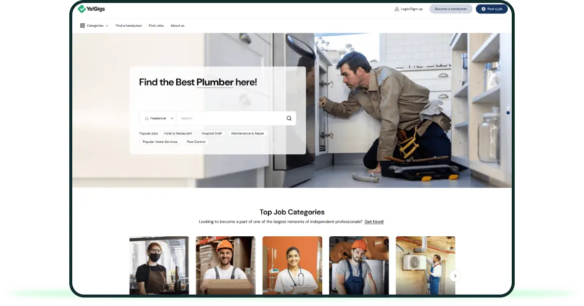 Home Service Marketplace Like Thumbtack